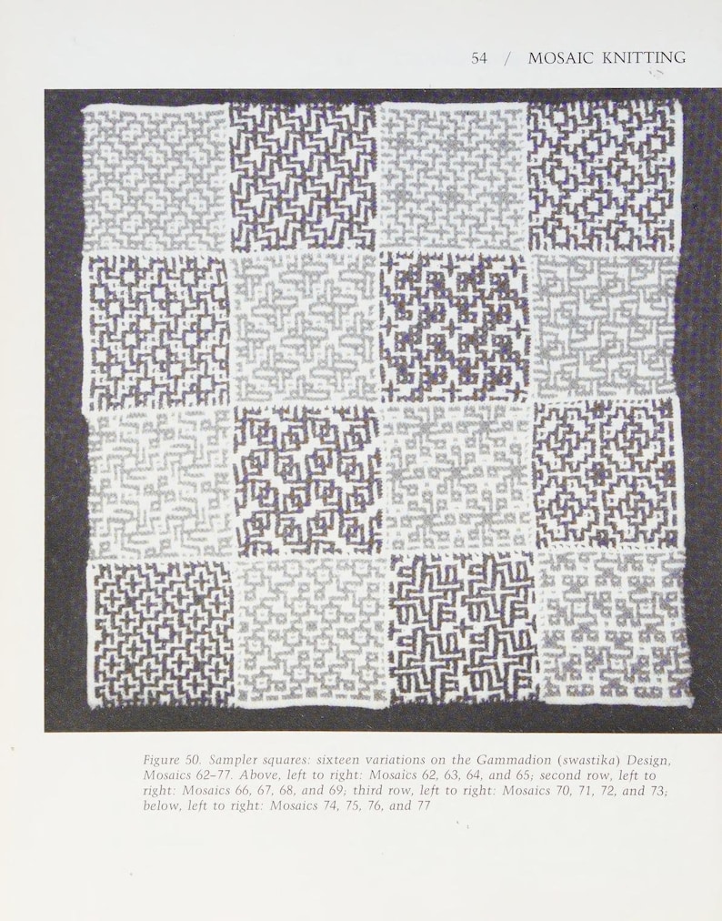 197 Mosaic Knitting Patterns Mosaic Knitting Diagrams Colors Etsy