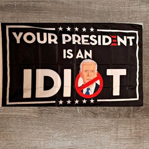  If You Think I'M An Idiot, You Should Meet My Brother Flags If  You Think I'M An Idiot, You Should Meet My Brother Garden Flags Novelty  Garden Flag 12x18 Double Sided