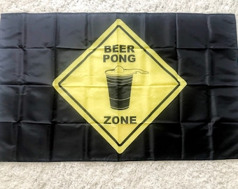 AZ FLAG Beer Pong Flag - 2x3 Feet Polyester Banner With Grommets For Indoor/Outdoor Party Decor
