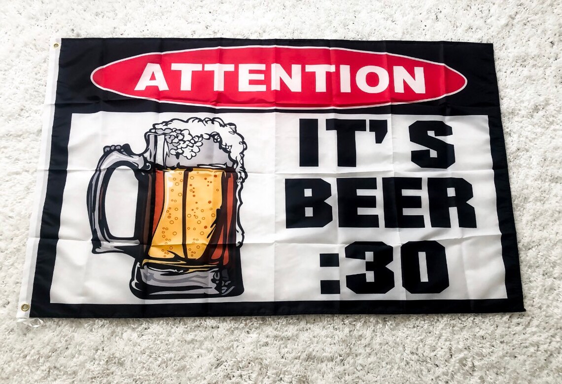 Flag Its Beer 30 Etsy