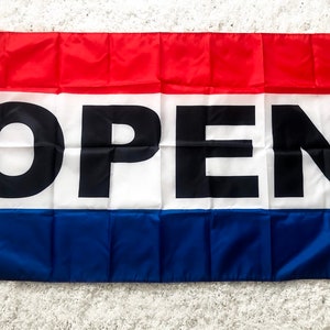 Flag- Open