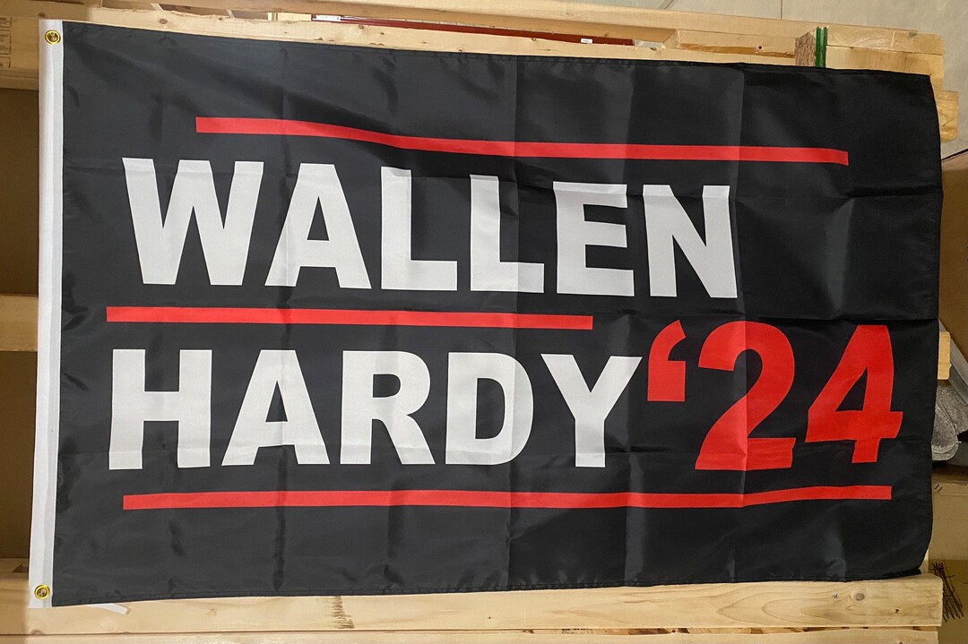 Wallen Flag FREE USA SHIP 2024 Hardy Contry Music Nashville - Etsy