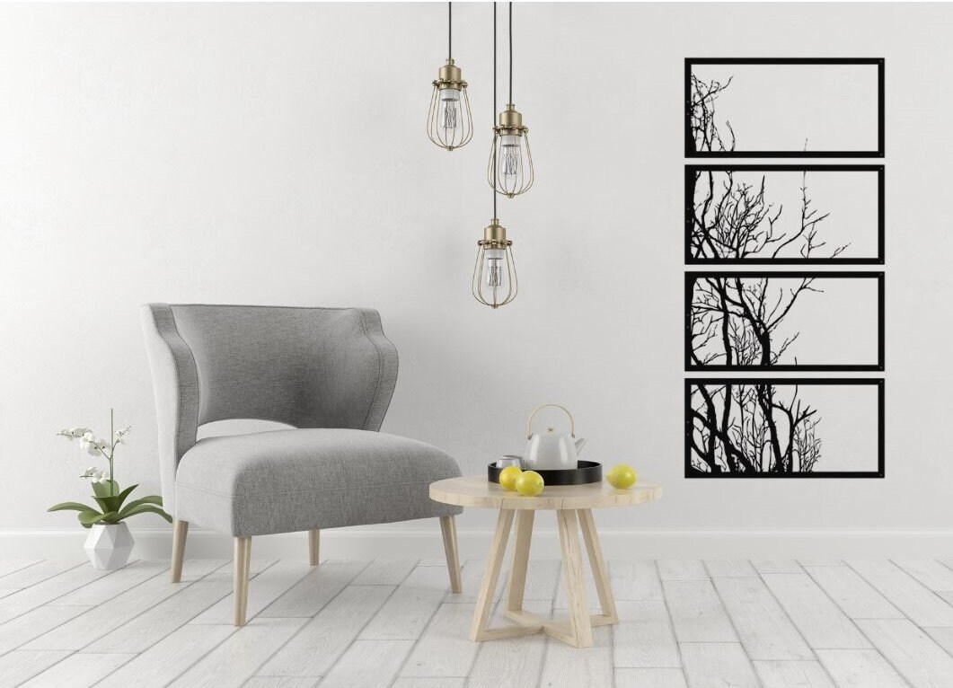 Rise of Nature Metal Wall Art Metal Wall Decor Metal Tree Etsy