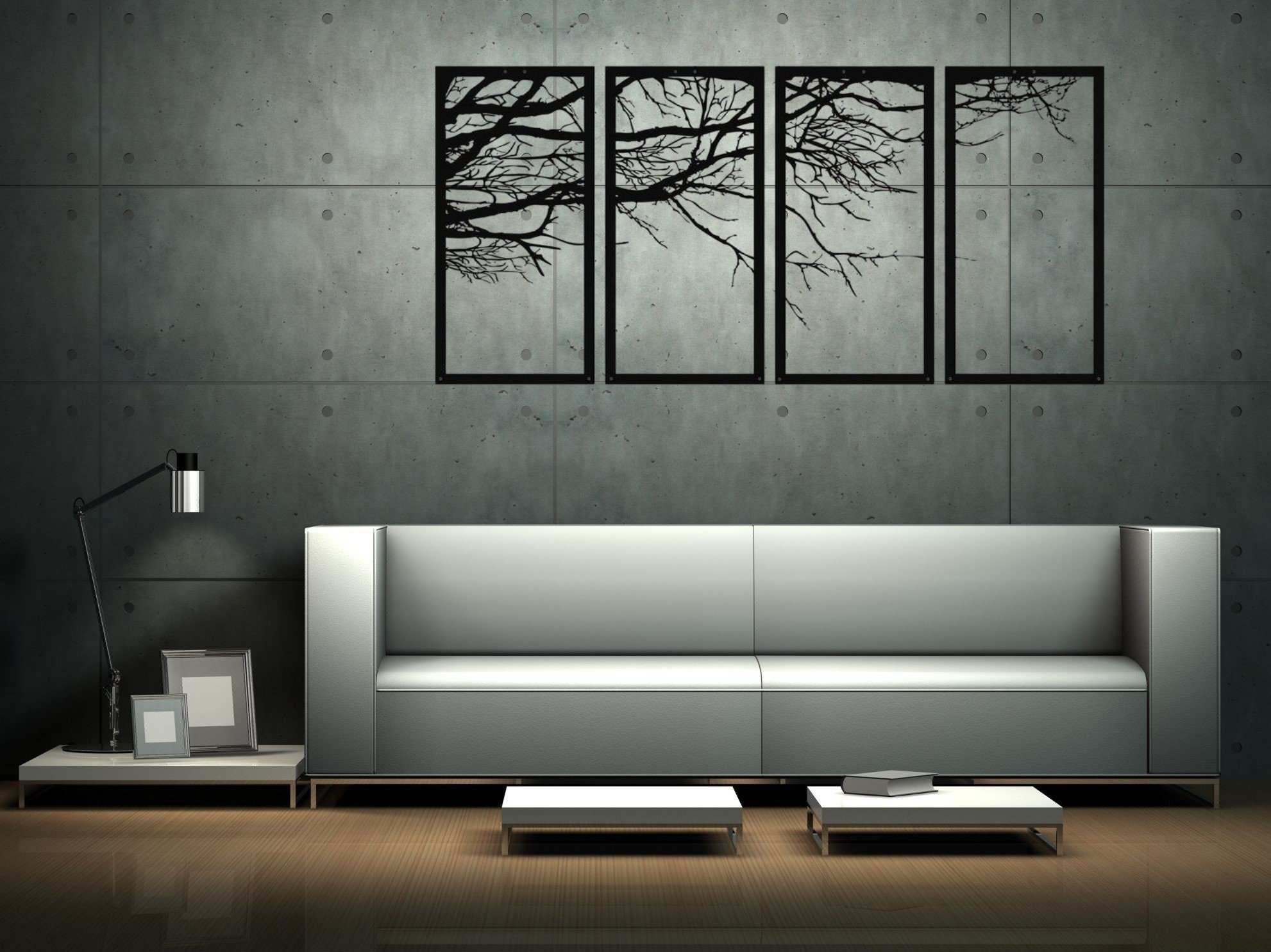 Rise of Nature Metal Wall Art Metal Wall Decor Metal Tree Etsy