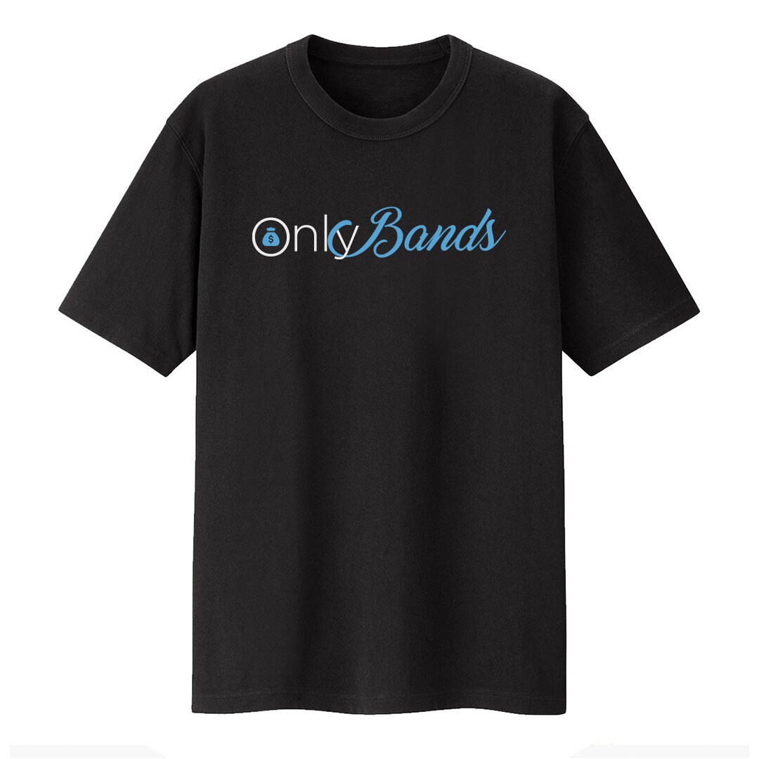 Only Bands Tee Shirt Unisex Black/White Etsy