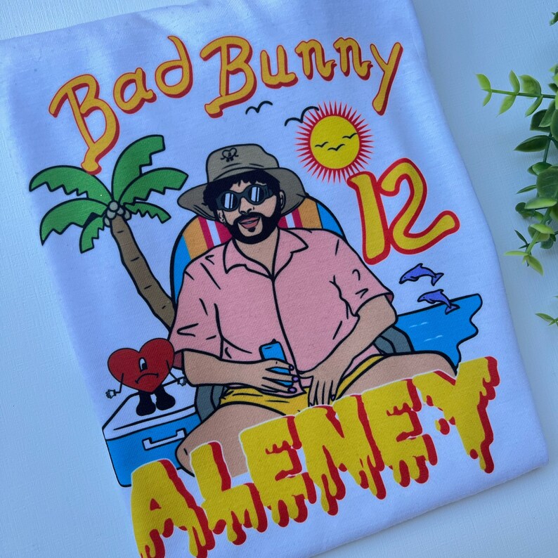 Bad Bunny Tshirt, Un Verano Sin Ti Tshirt, Álbum De Bad Bunny, Merch