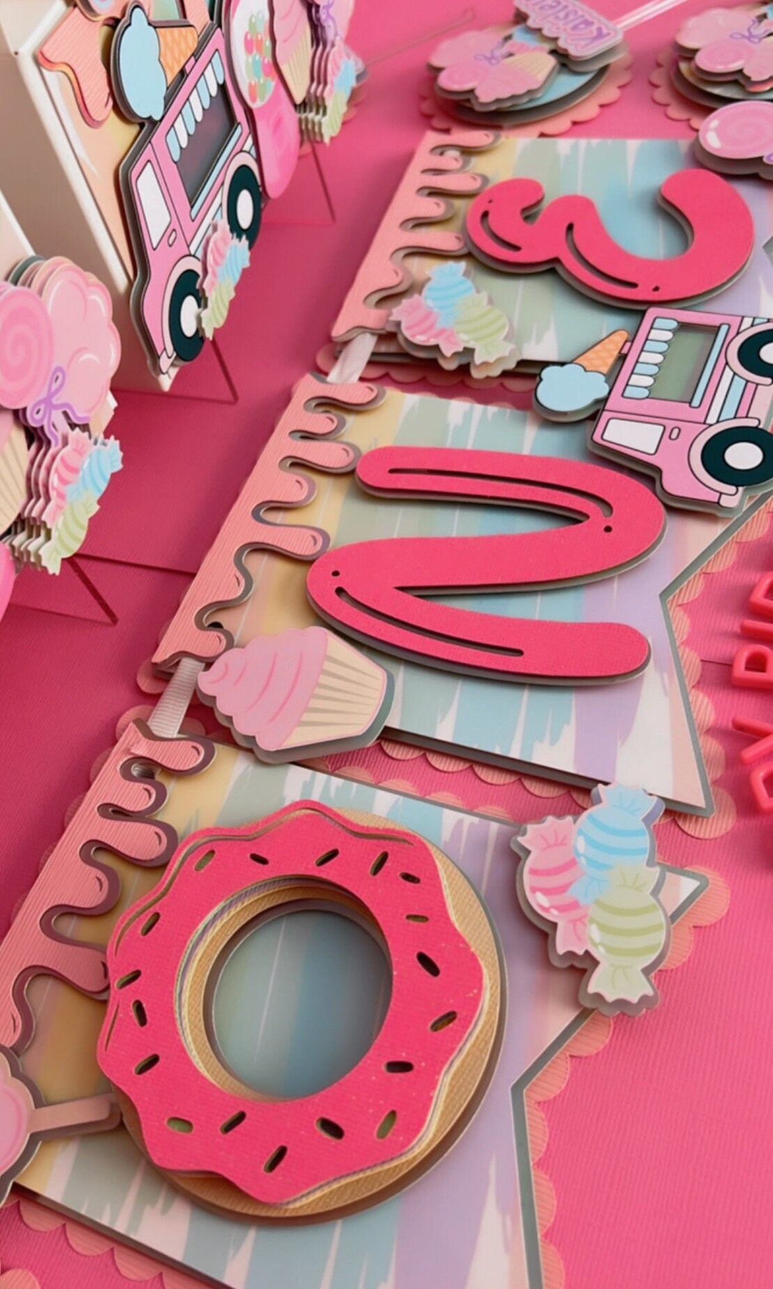 A Sweet One Favor Box Birthday