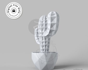 Bonsai 3D Print Model: Potted Plant STL File (Digital Download)