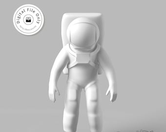 Astronaut 3D Print Model: STL File (Digital Download)