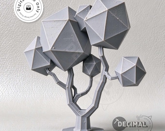 Low Poly Tree 3D Print Model (STL File)
