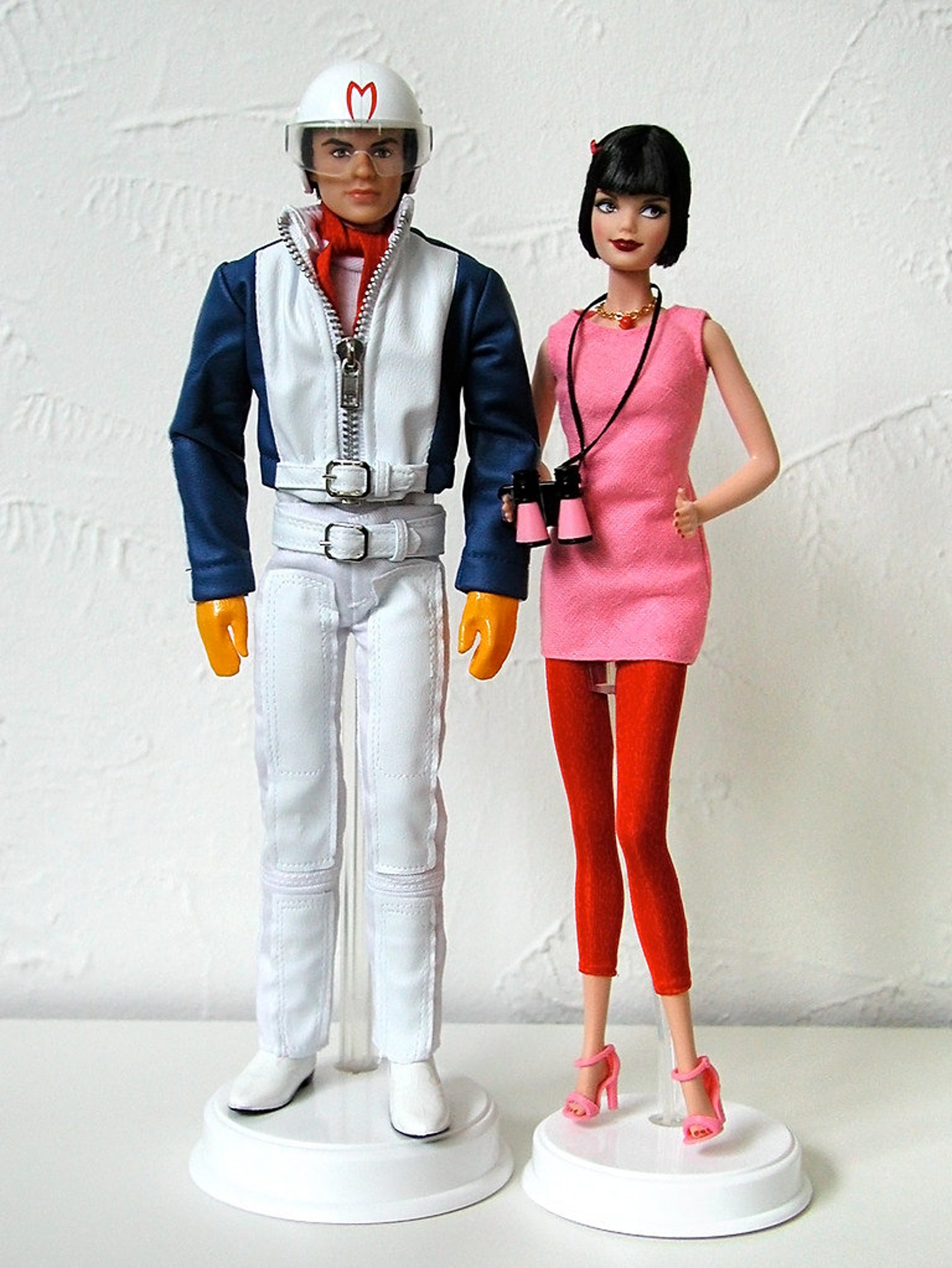 Speed Racer Barbie Doll Gift Set. Speed & Trixie. 2008 NRFB Etsy