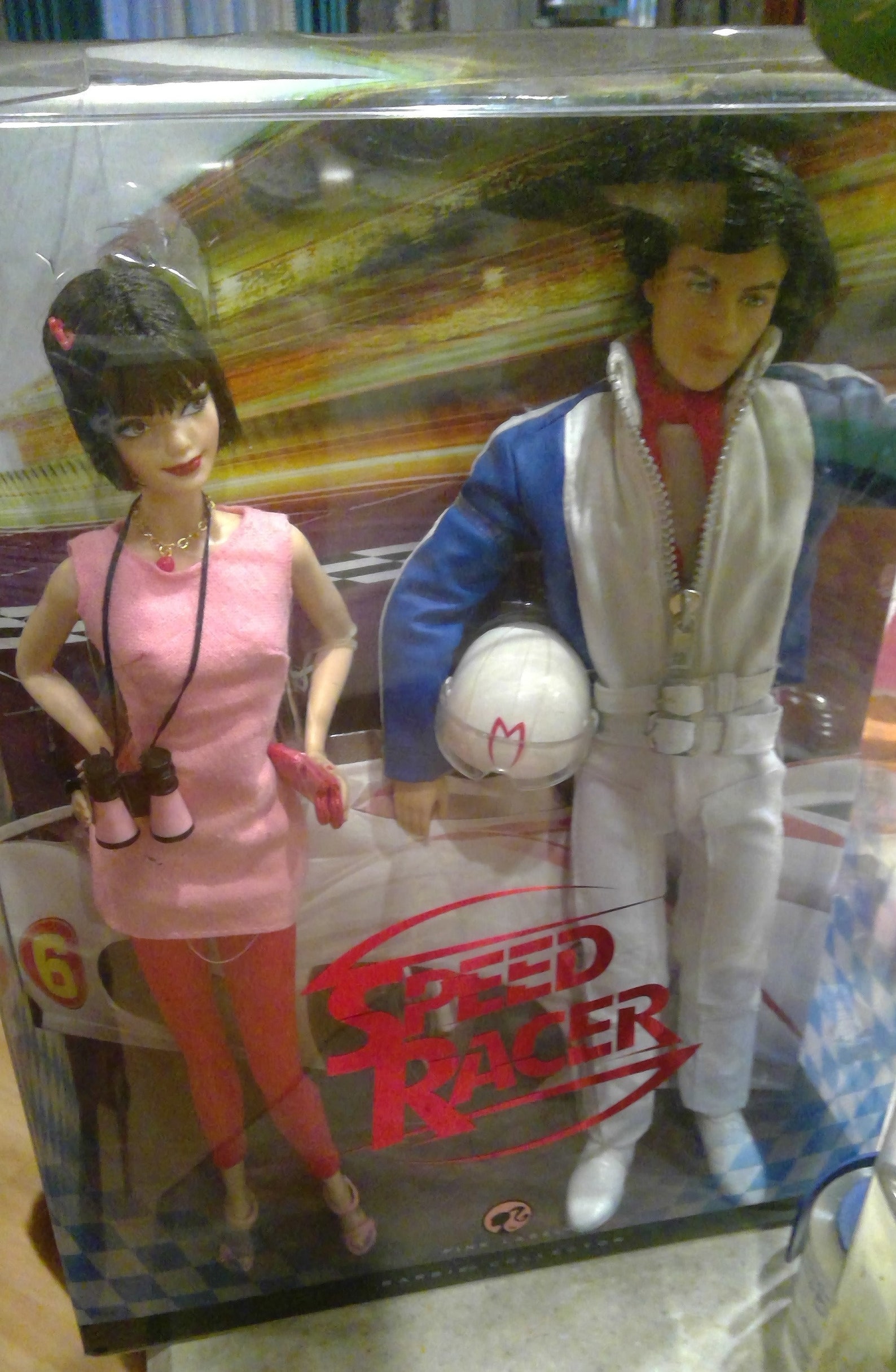 Speed Racer Barbie Doll Gift Set. Speed & Trixie. 2008 NRFB Etsy