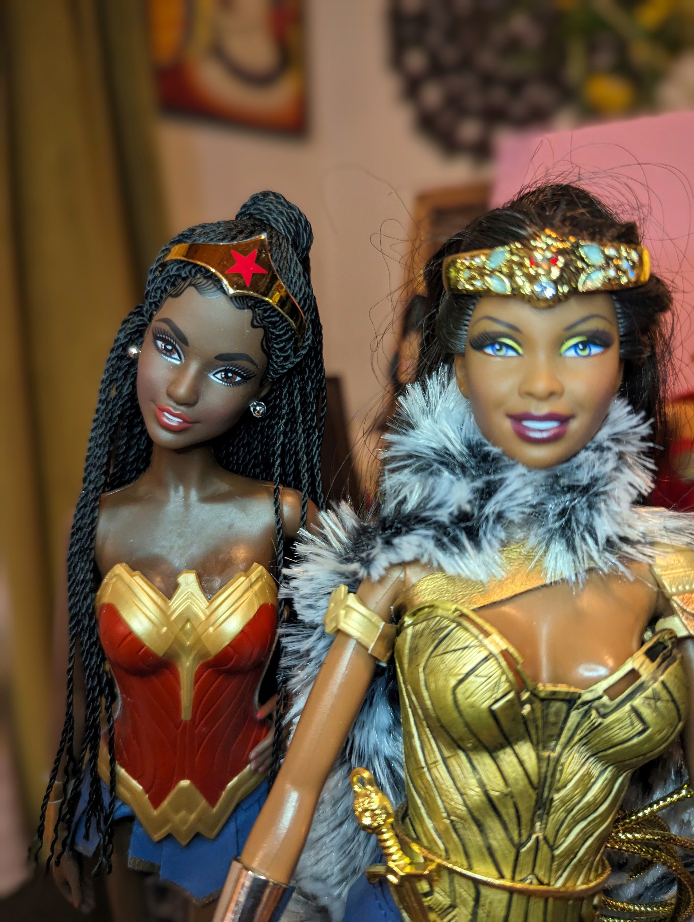 Black Wonder Woman Collectors Doll 3. Etsy