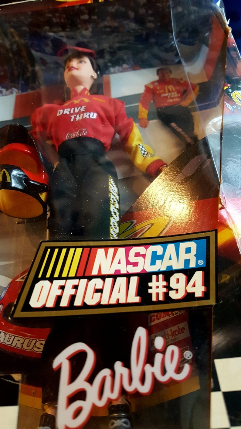 NASCAR Official 94 Barbie Doll. 1999 Collectible NRFB - Etsy