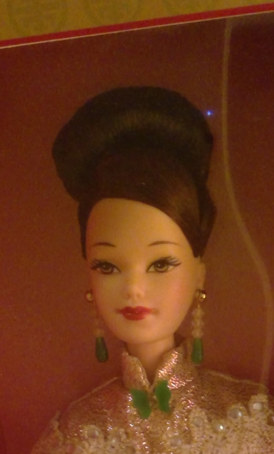 Golden Qi-pao Barbie Doll Collectible 1998 NRFB - Etsy