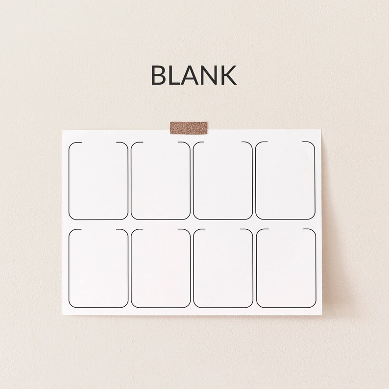 Minimal Weekly Calendar Printable Sunday Start Planner - Etsy