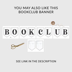 Banner imprimible de LECTURA: Decoración colorida para el aula, banderines para clubes de lectura infantil, guirnalda para biblioteca y alfabetización (Descarga en PDF, tamaño carta EE. UU.) imagen 9