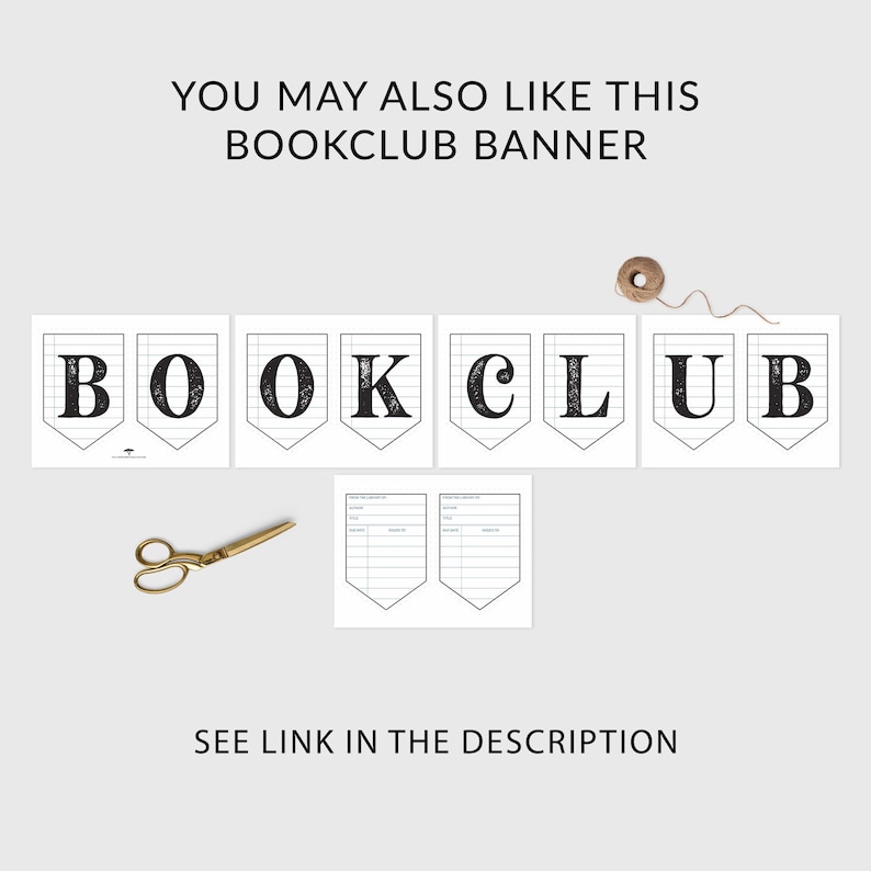 Banner imprimible de LECTURA: Decoración colorida para el aula, banderines para clubes de lectura infantil, guirnalda para biblioteca y alfabetización (Descarga en PDF, tamaño carta EE. UU.) imagen 9