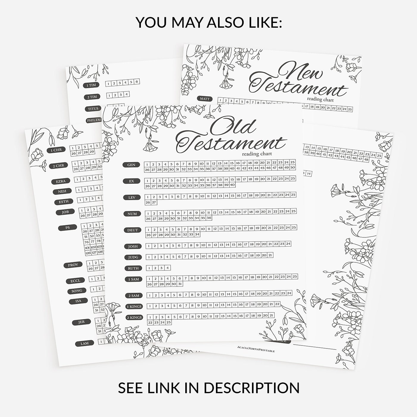 Doctrine and Covenants Reading Tracker: LDS Scripture Study Chapter ...