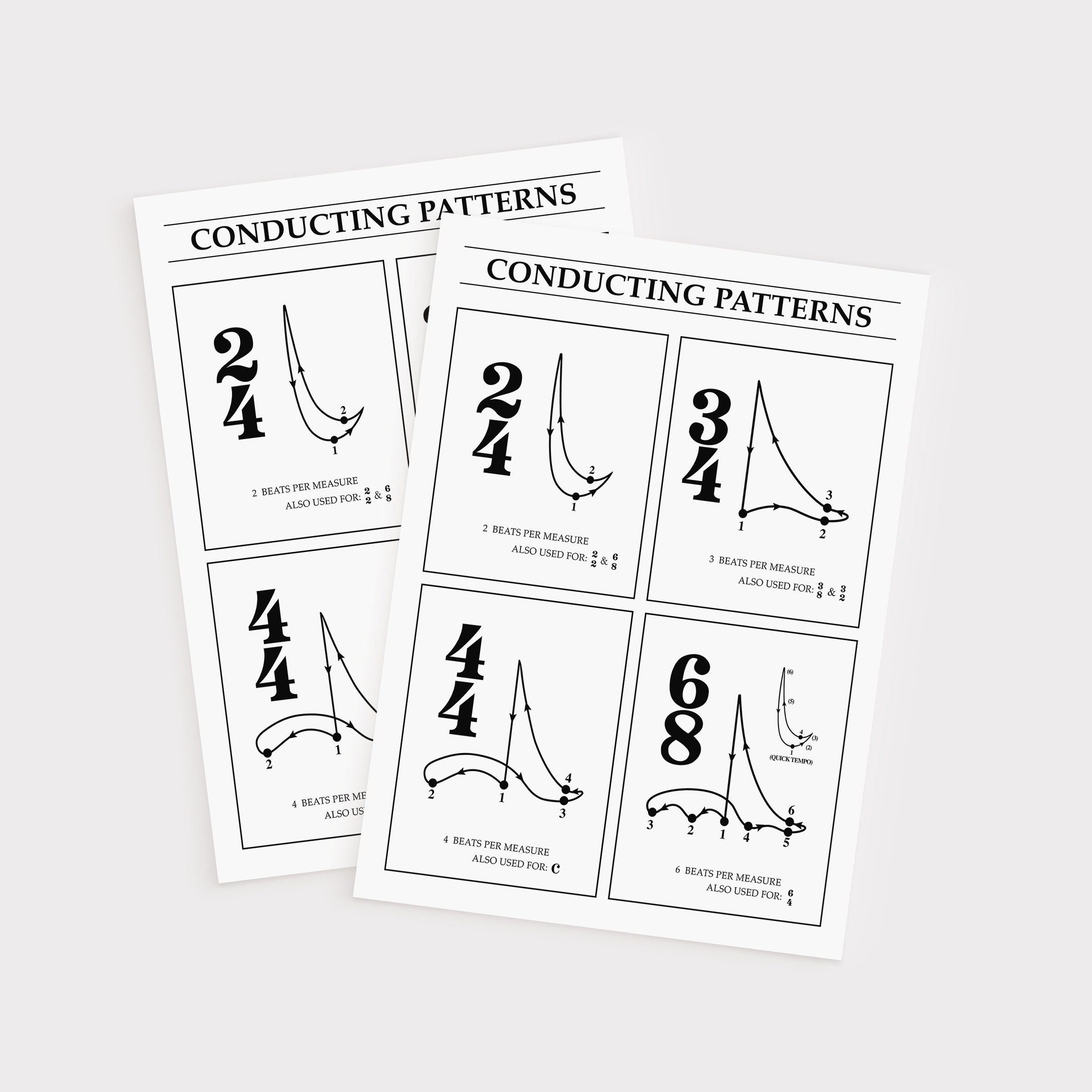 Conducting Patterns For Kids