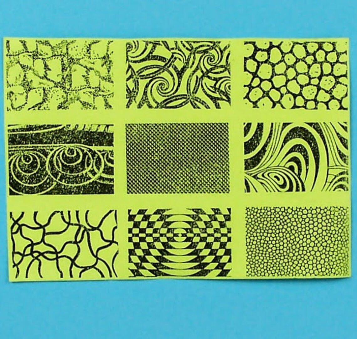 SOLDER STAMPING IMAGES Vulcanized Red Rubeer Deep Etched - Etsy