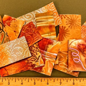 PEZZI IN RAME E ALLUMINIO - gioielli, tecniche miste, collage, diario, biglietti, mosaici, leggeri, tagliabili con le forbici, Sandi Obertin 12-P