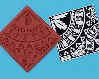 SOLDER STAMPING IMAGES Vulcanized Red Rubber Deep Etched - Etsy