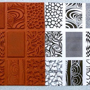 SOLDER STAMPING IMAGES * Vulcanized Red Rubber Deep Etched, Journals ...