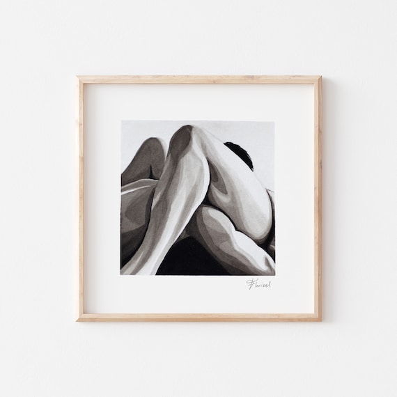 10 Inch Print Original Fine Art Sensual Bedroom Decor - Etsy