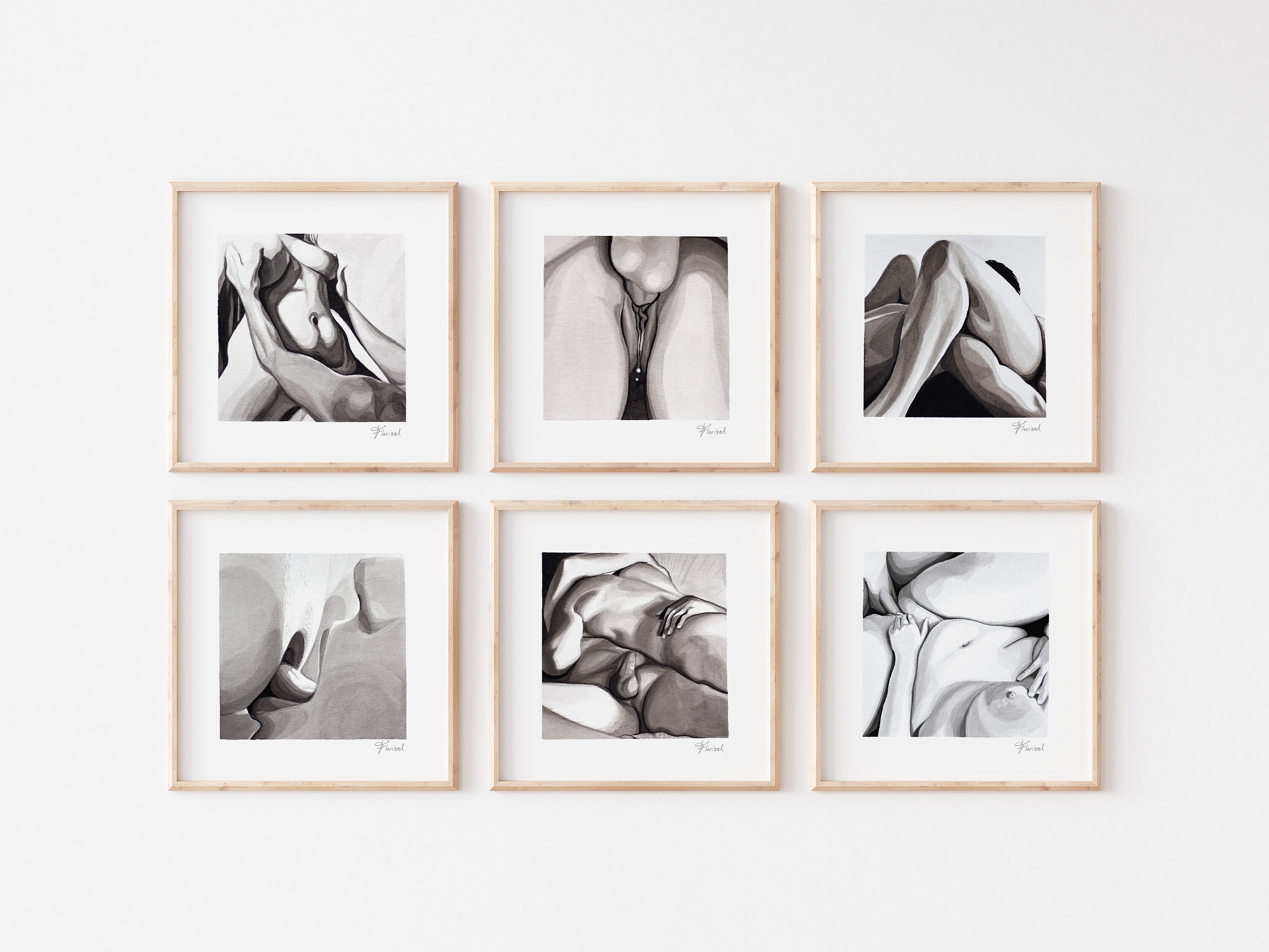 10 Inch Print Original Fine Art Sensual Bedroom Decor - Etsy