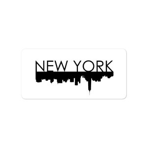 New York City Skyline Sticker - Minimalist Sticker Design