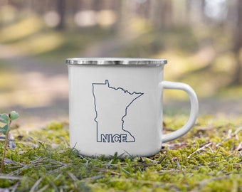 Minnesota Nice - Minnesotan Enamel Mug