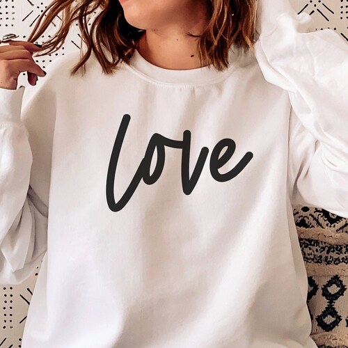Love Heart Graphic Sweater