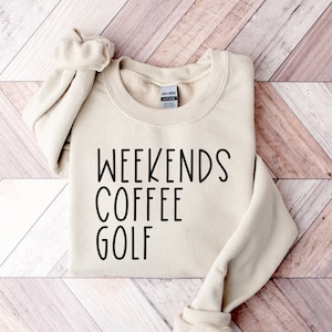 Golf Sweatshirt, Golfer Crewneck, Gift for Golf Lover, Golf Shirt, Funny Golf Shirt