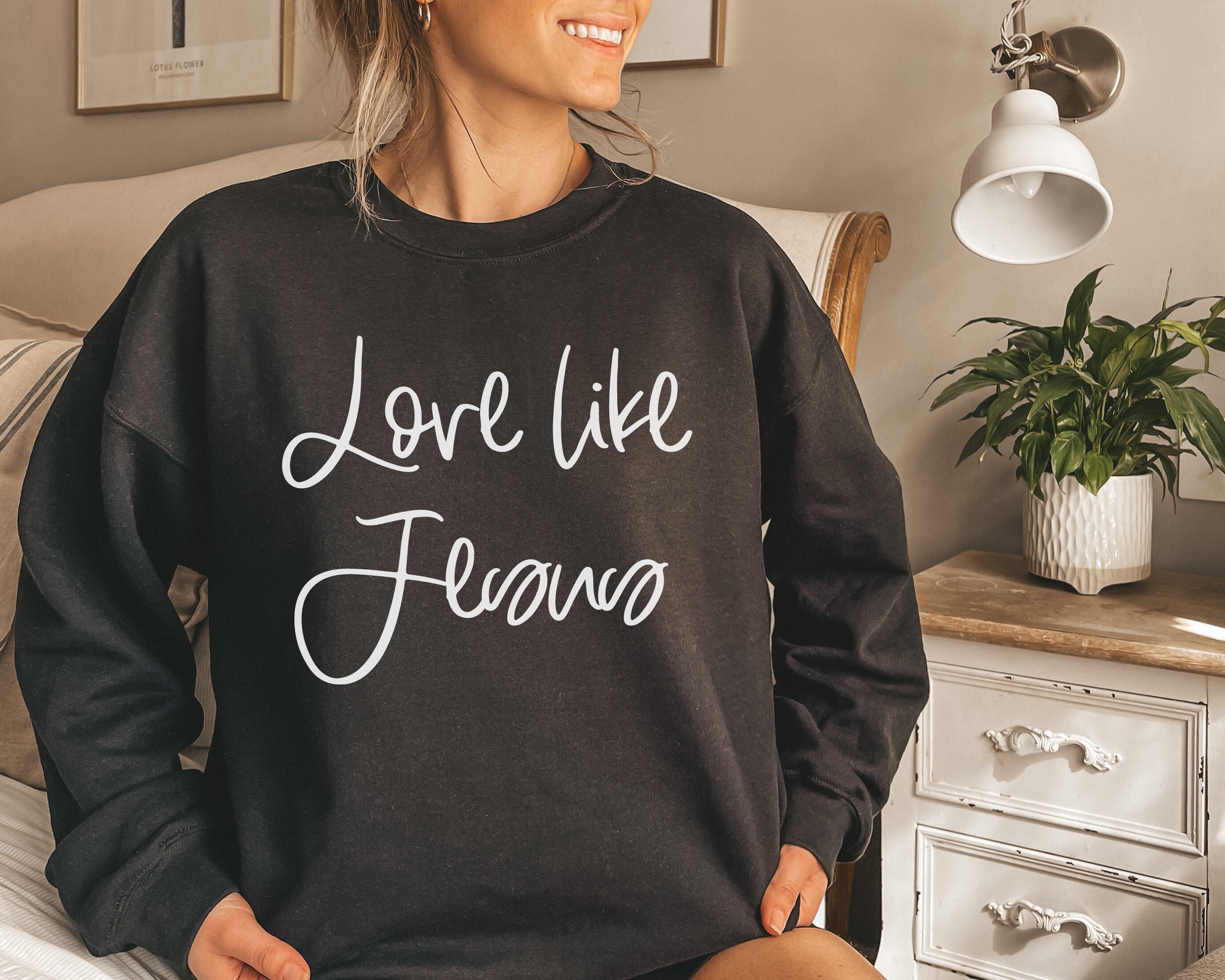 Love Like Jesus Sweatshirt Christian Sweatshirt Faith Shirt - Etsy Canada