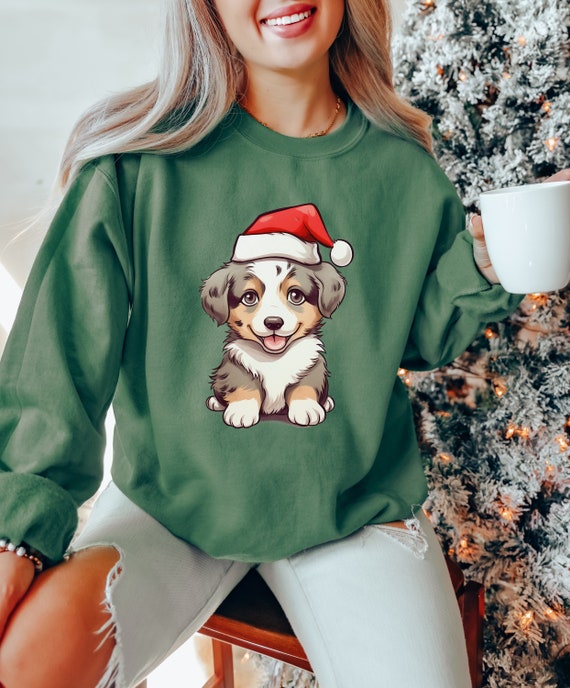 Australian shepherd christmas shirt deals
