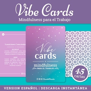 Vibe Cards – Mindfulness para el Trabajo | 45 Cartas Digitales para el Bienestar Laboral