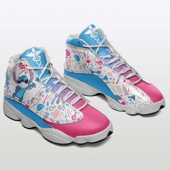 Stitch Nurse Jordan 13 Shoes Nurse 