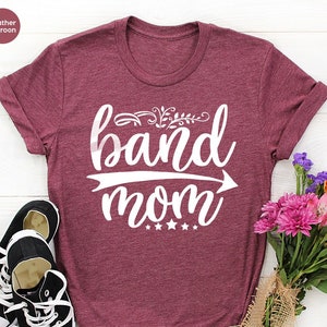 Band Mom Shirt,Funny Mom Shirts,Mothers Day Gift,Marching Band Life,Band Mom Crew Shirt,Band Mama T-Shirts,Best Mom Shirt,Girl Mama Shirt