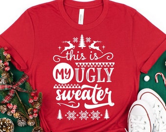 ugly christmas sweater shirt