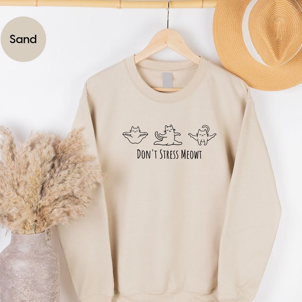 Dackel Yoga Sweatshirt - Lustiges Tierliebhaber Shirt Für Yogastunden