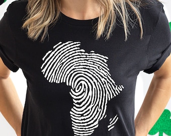 Juneteenth TShirt, Black Lives Matters T-Shirt, African Shirt, Black History Shirt, Equal Rights Shirt, Black Pride Tee, Map Of Africa