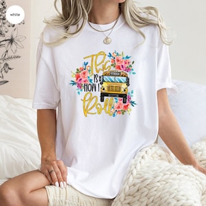 School Bus Driver Shirt, Back To School Shirt, This Is How I Roll Bus Drivers Shirt, Funny School Sayings Shirt, Gift For Bus Driver