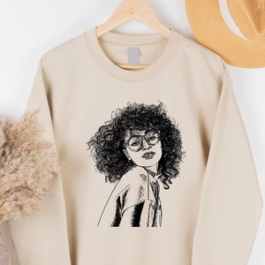 Custom Portrait from Photo Long Sleeve Shirt, Personalized Photo Hoodies and Sweaters, Personalized Gifts, Portrait from Photo Sweatshirt