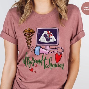 Ultrasound Technologist T-shirts, Ultrasound Tech Shirts, Ultrasound Tech Student Tees, Gifts for RDMS Tech, Ultrasound Tech Student Gifts