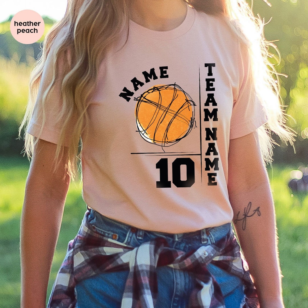 Custom Basketball Team Shirt, Matching Sport Shirts, Basketball Coach