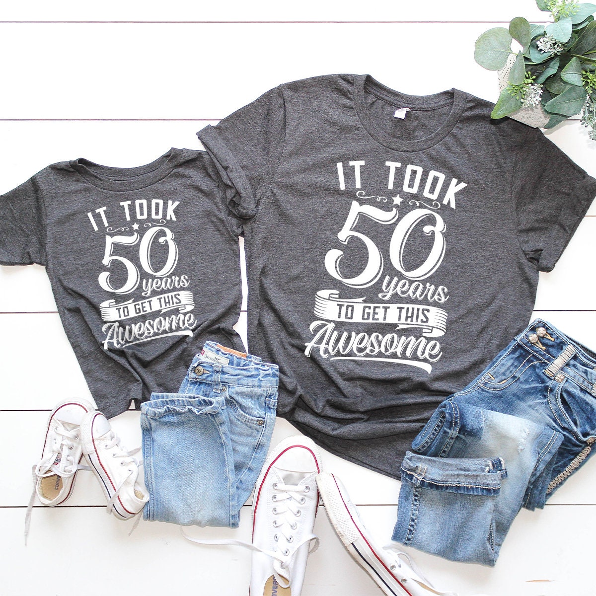 Discover Funny Birthday T-shirt, 50th Birthday Shirt, Awesome Birthday Shirt