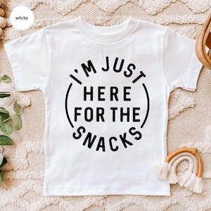 Funny Youth Shirts, Saying Toddler Tees, Kids Snack TShirts,Baby Toddler, Baby Shirt, Toddler Boy Shirts, Baby Girl Outfit