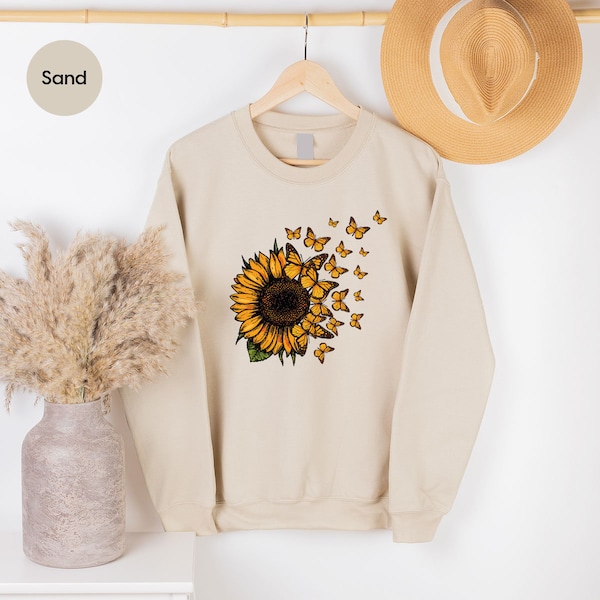 Butterfly Sweatshirt Etsy