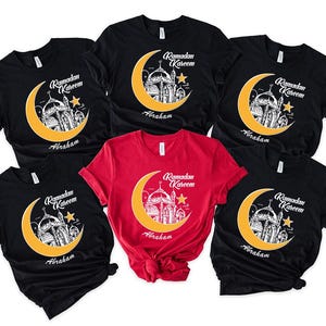 Custom Ramadan Kareem T-Shirt, Ramadan Shirt, Ramadan Gift, Ramadan Mubarak T-Shirt , Islamic Shirt, Ramadan  Shirt, Ramadan Tee, Ramadan